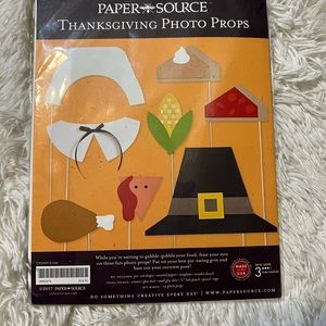 Paper Source Thanksgiving Photo Props